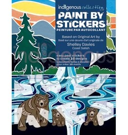 Indigenous Collection Shelley Davies Paint By Sticker Book