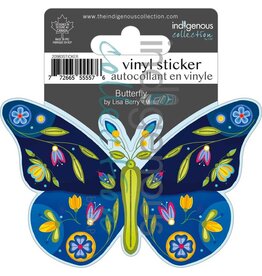 Indigenous Collection Butterfly Vinyl Die-Cut Sticker