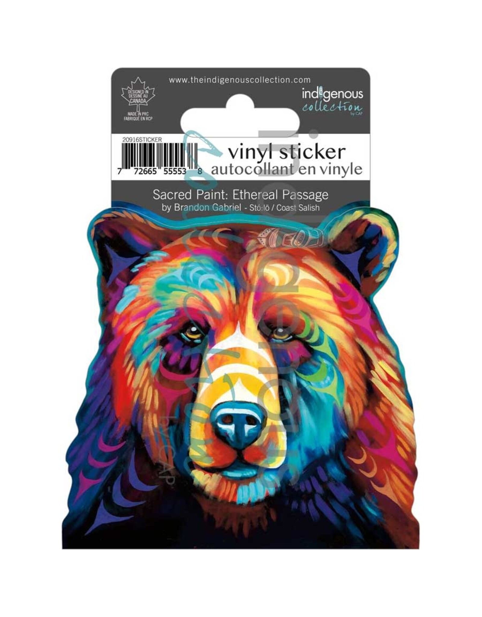 Indigenous Collection Ethereal Passage Vinyl Die-Cut Sticker