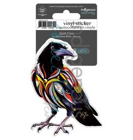 Indigenous Collection Spirit Crow Vinyl Die-Cut Sticker