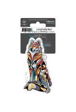 Indigenous Collection Spirit Wolf Vinyl Die-Cut Sticker