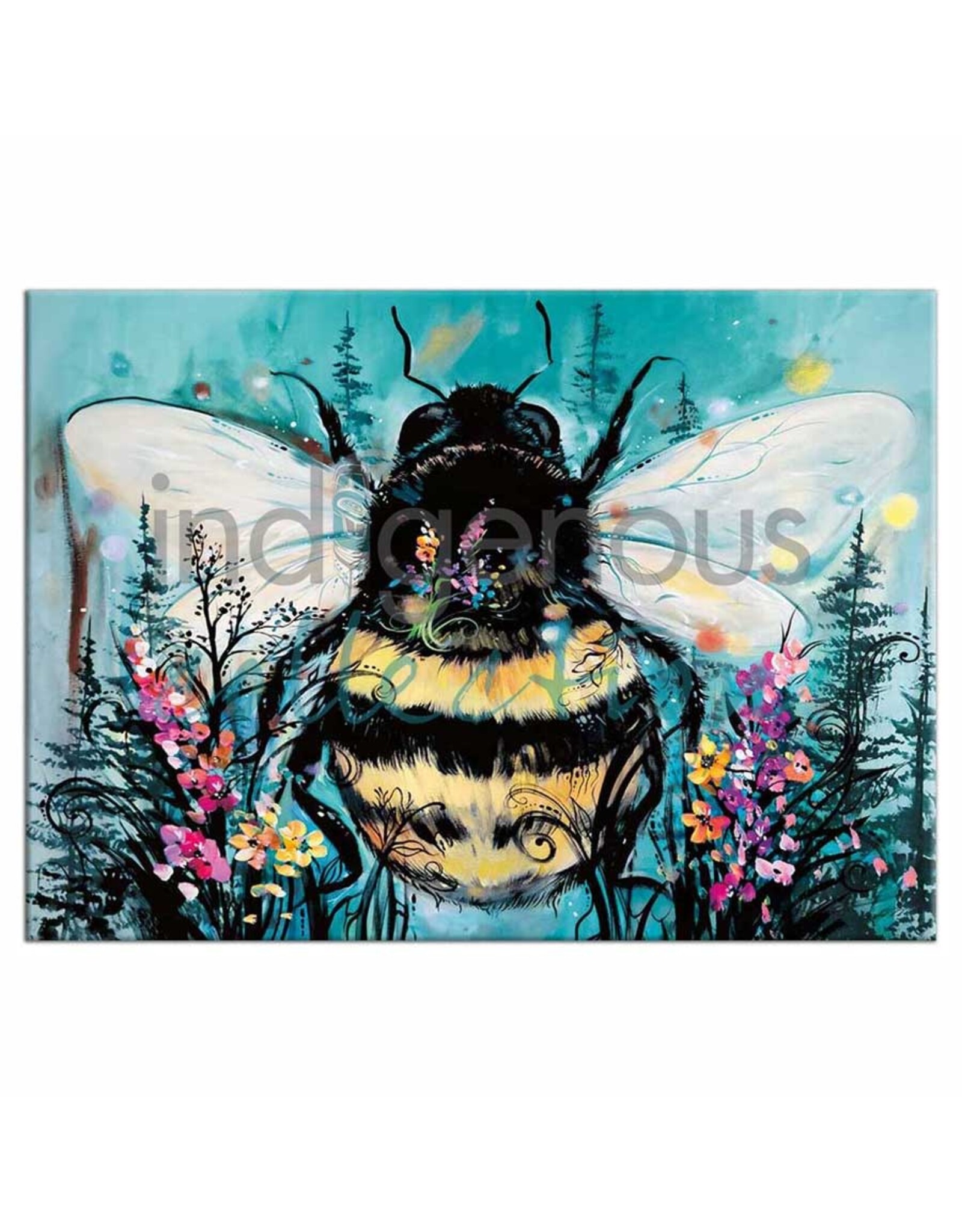 Indigenous Collection Bumble Bee Magnet