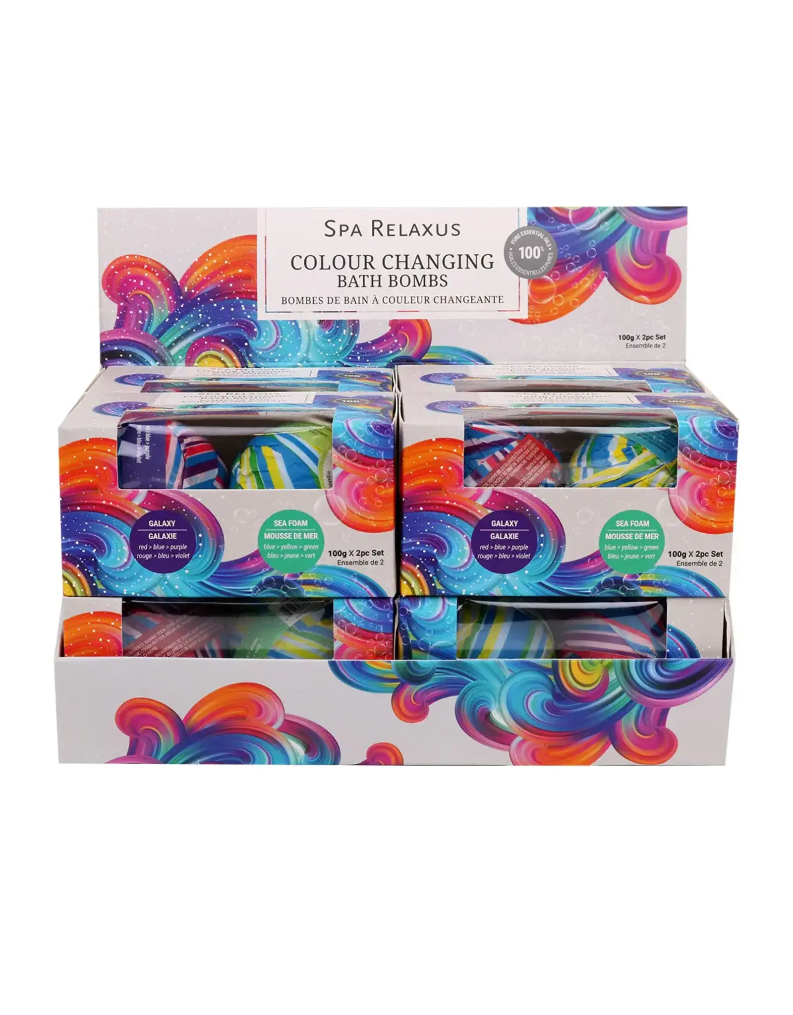 Colour Changing Bath Bomb (Set of 2)