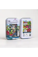 Downtown Sketcher Banff National Park - Lake Louise Mini Puzzle 150pc