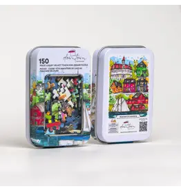Downtown Sketcher Banff National Park - Lake Louise Mini Puzzle 150pc