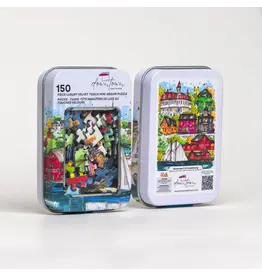 Downtown Sketcher Whistler BC - Mini Puzzle 150pc