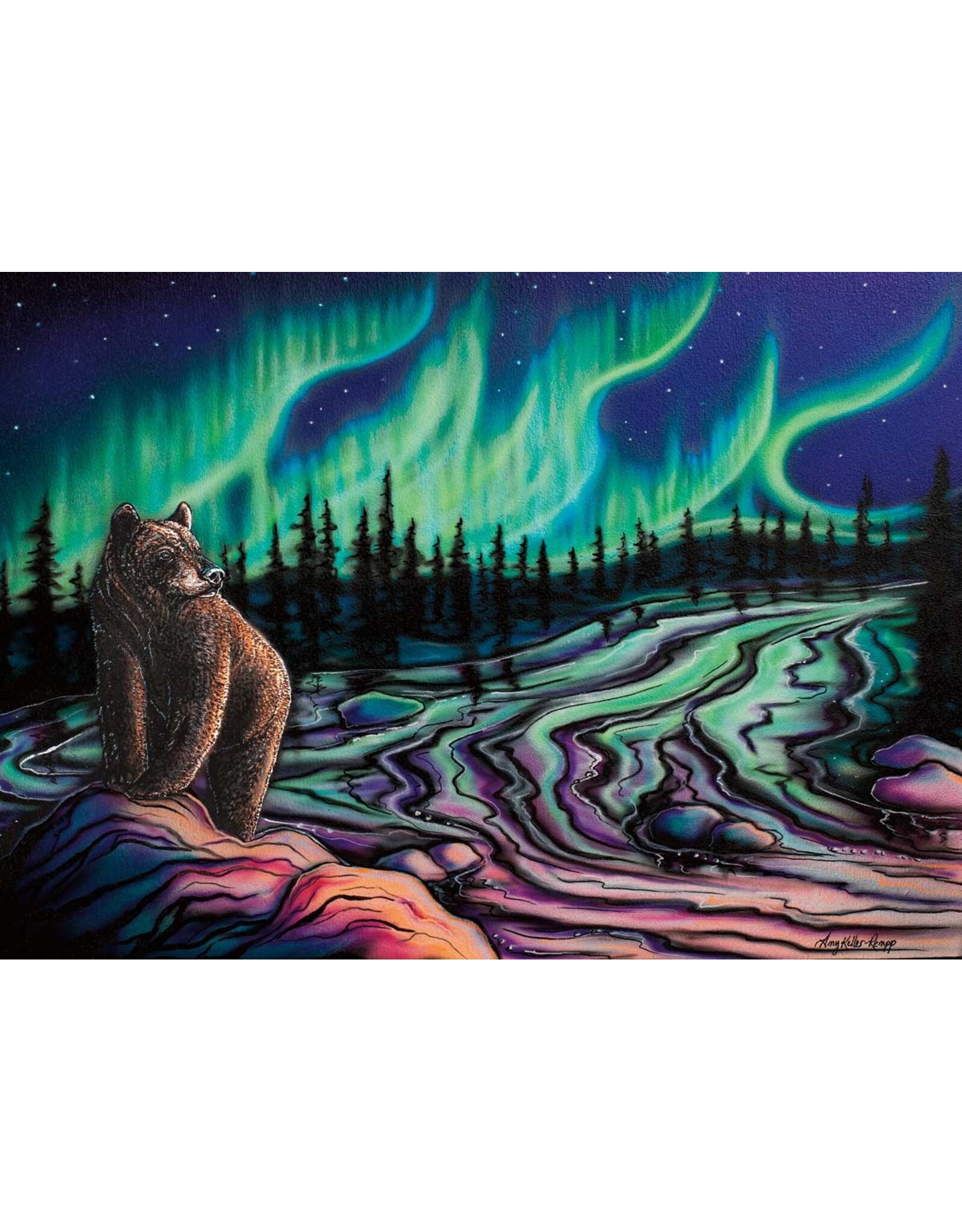 Indigenous Collection Sky Dance - Northern Light Diamond Art