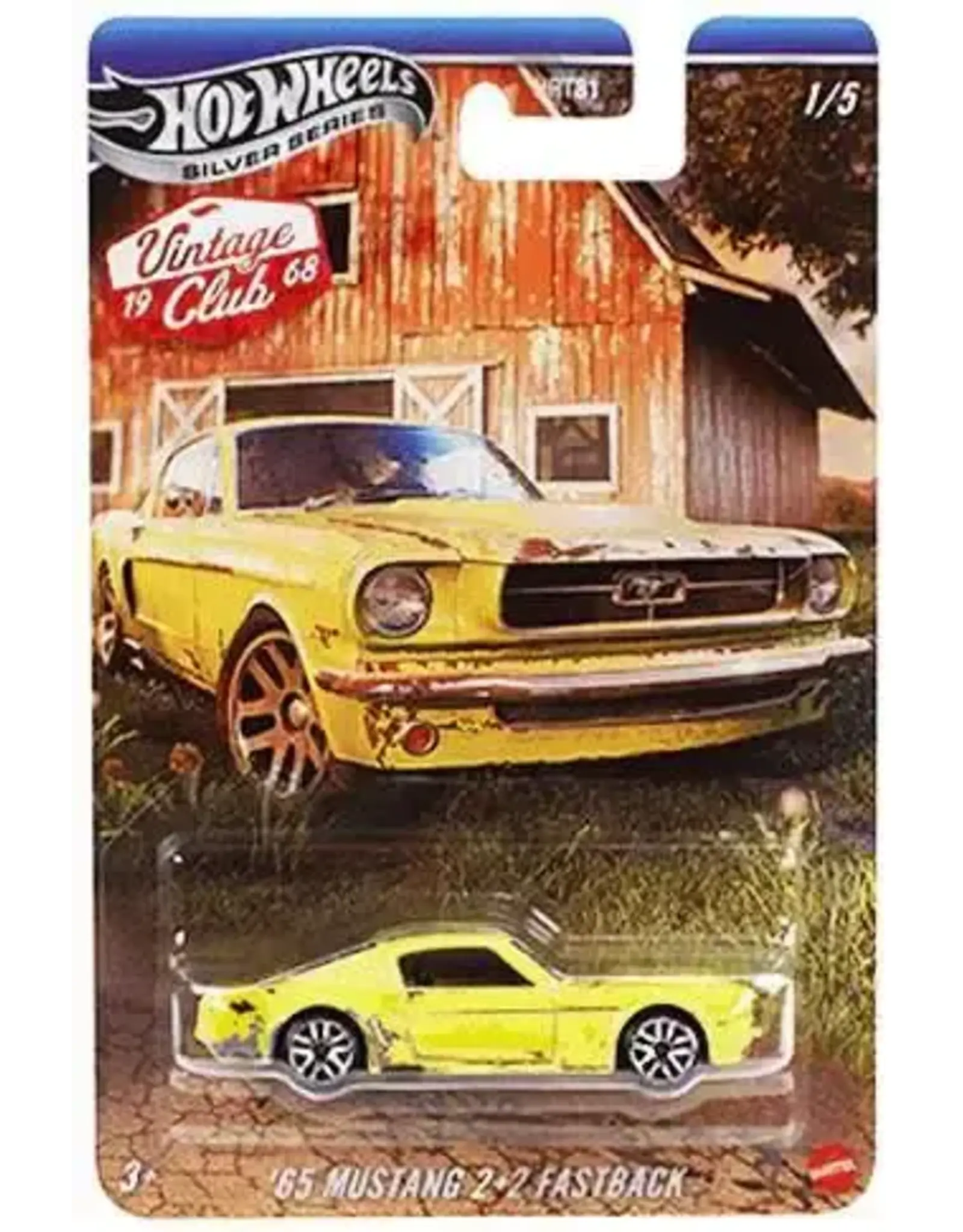 Mattel Hot Wheels Vintage - '65 Mustang 2+2 Fastback