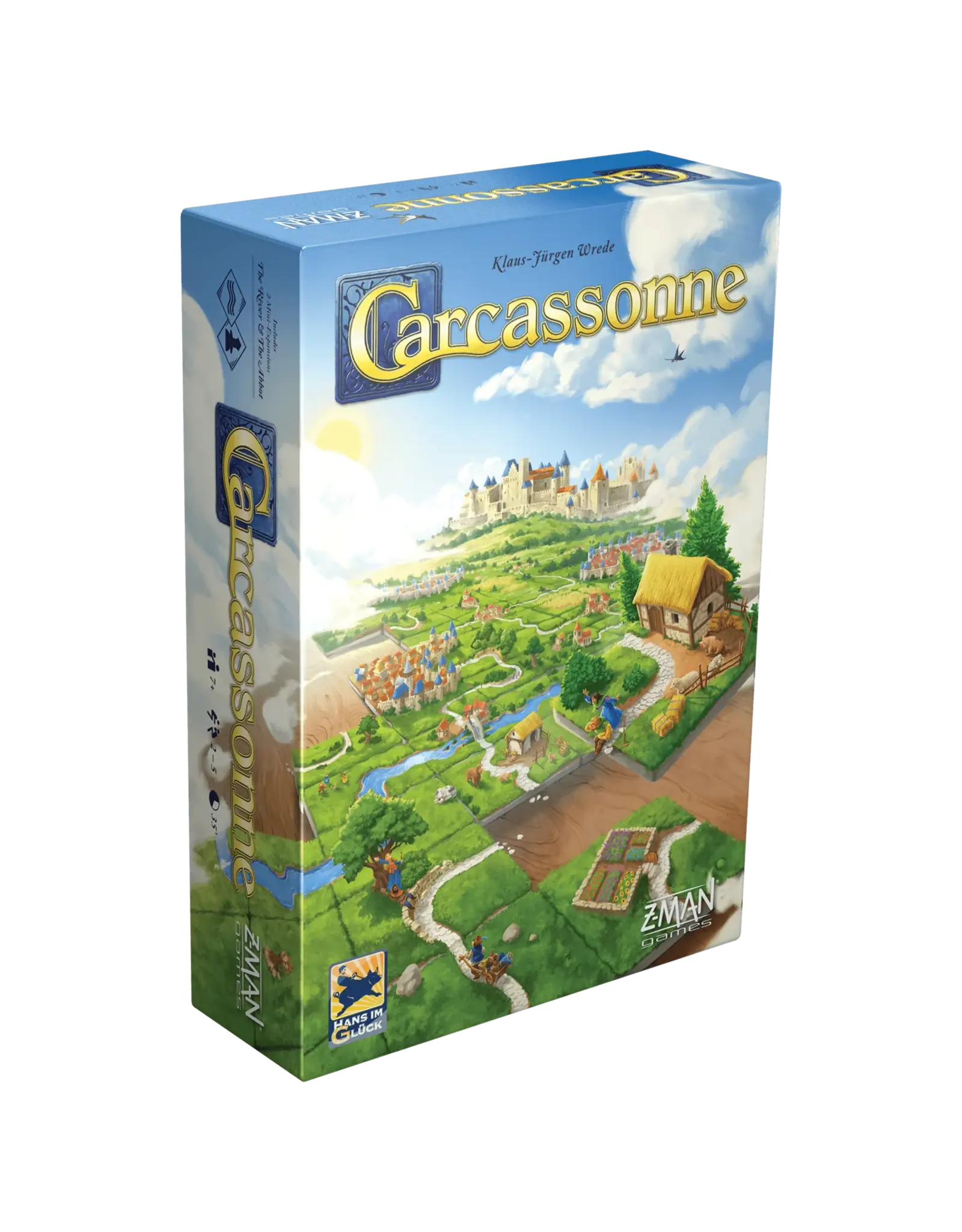 Z Man Games Carcassonne Basic 2.0