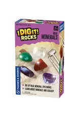 Thames & Kosmos I Dig It! Rocks - Real Minerals Excavation Kit