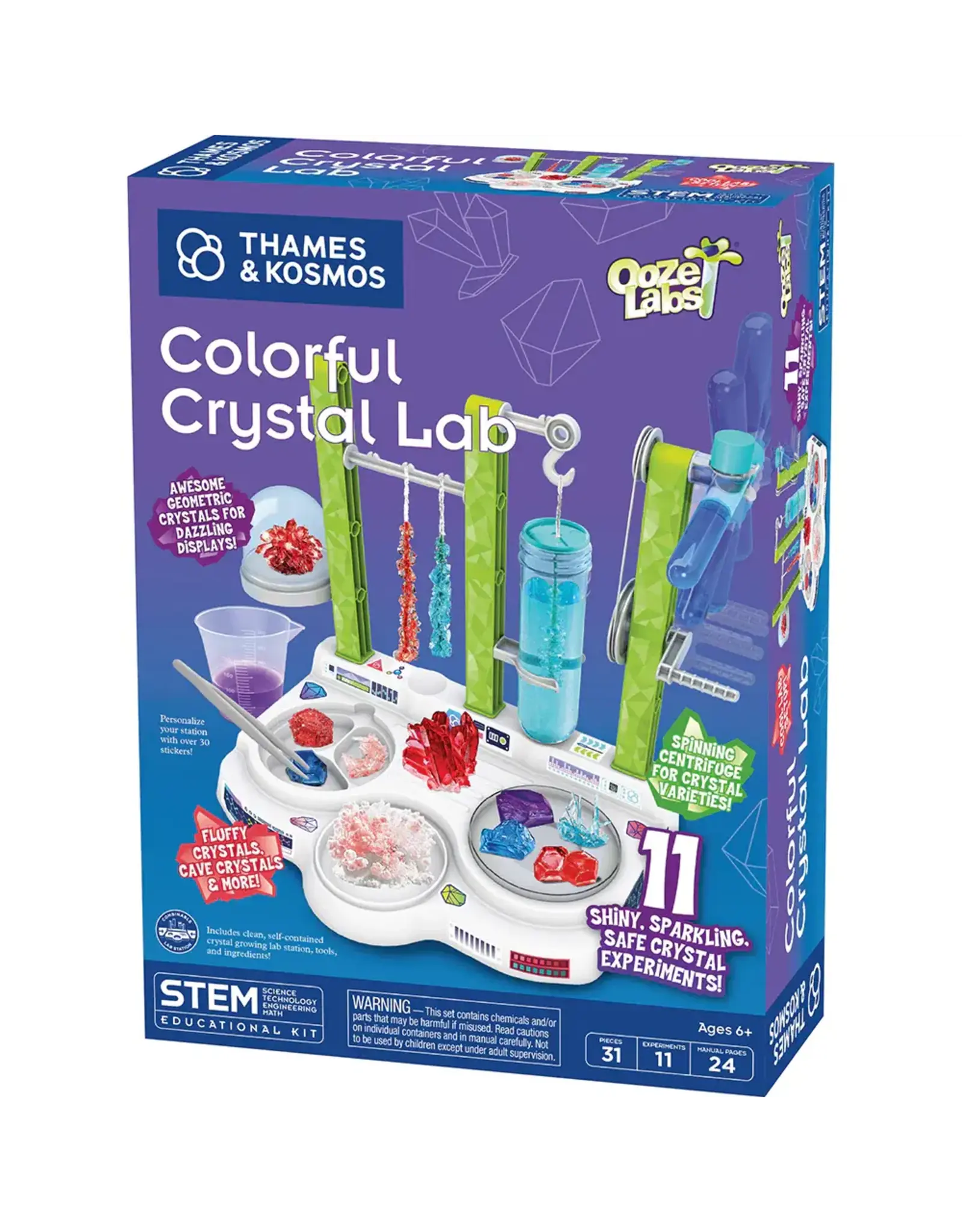Thames & Kosmos Ooze Labs: Colorful Crystal Lab
