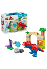 Lego Dinosaur Spidey-Rex vs. Green Goblin