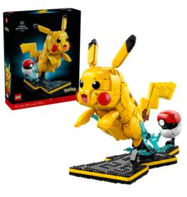 Lego Pikachu and Poké Ball