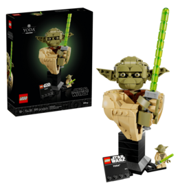 Lego Yoda Bust