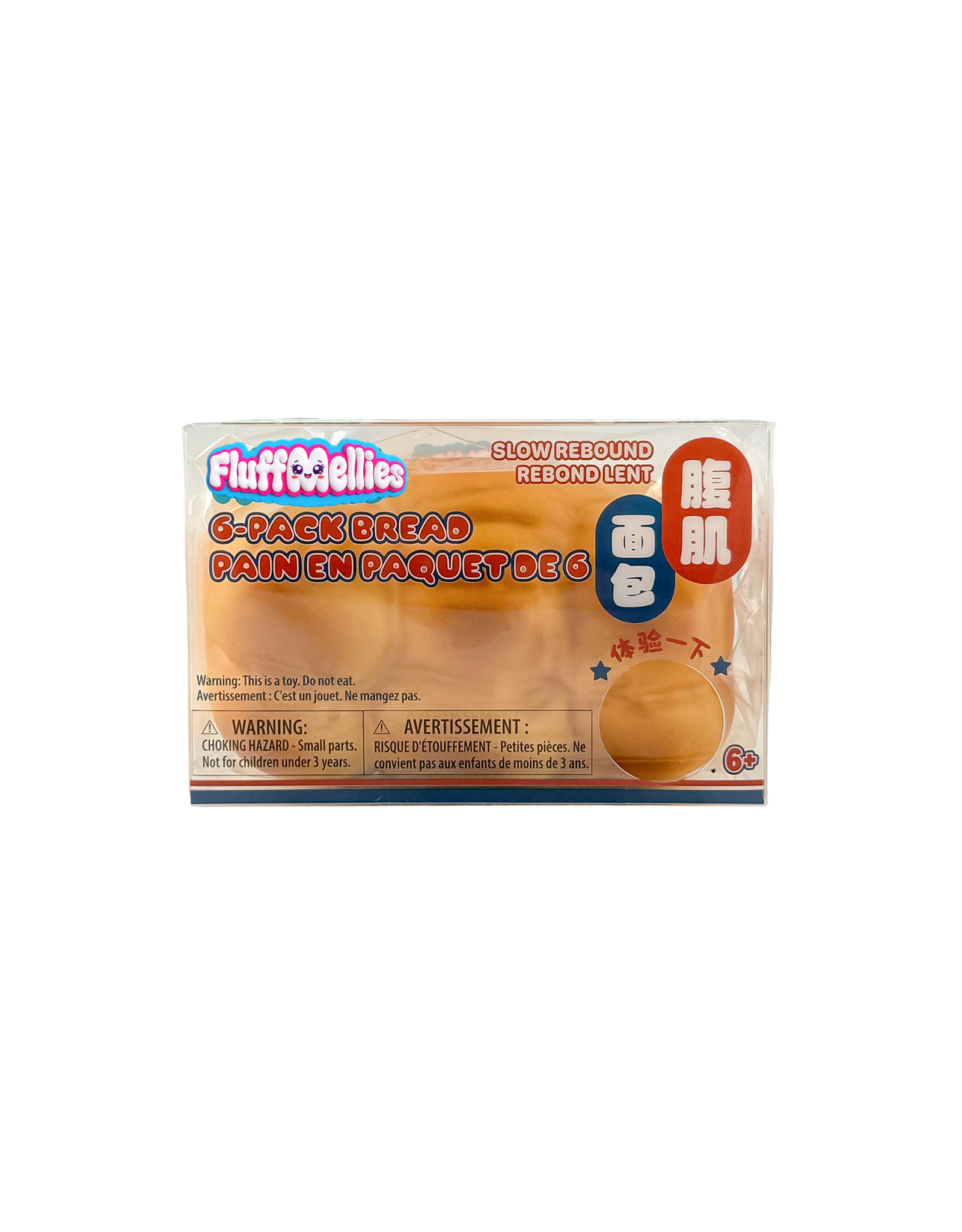 Fluffmellies 6 Pack Bread