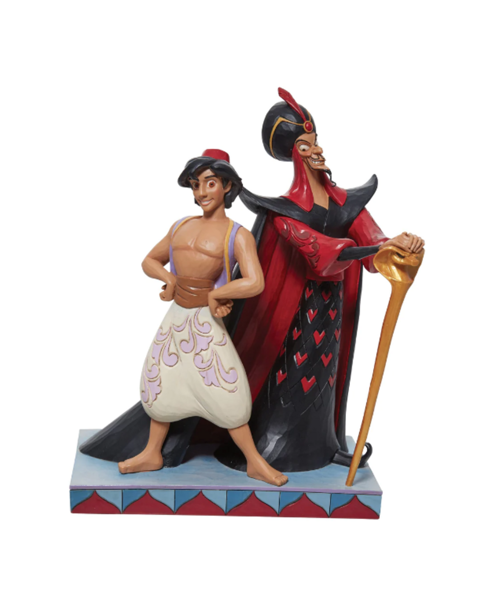 Jim Shore Aladdin & Jafar Good vs Evil