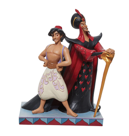 Jim Shore Aladdin & Jafar Good vs Evil