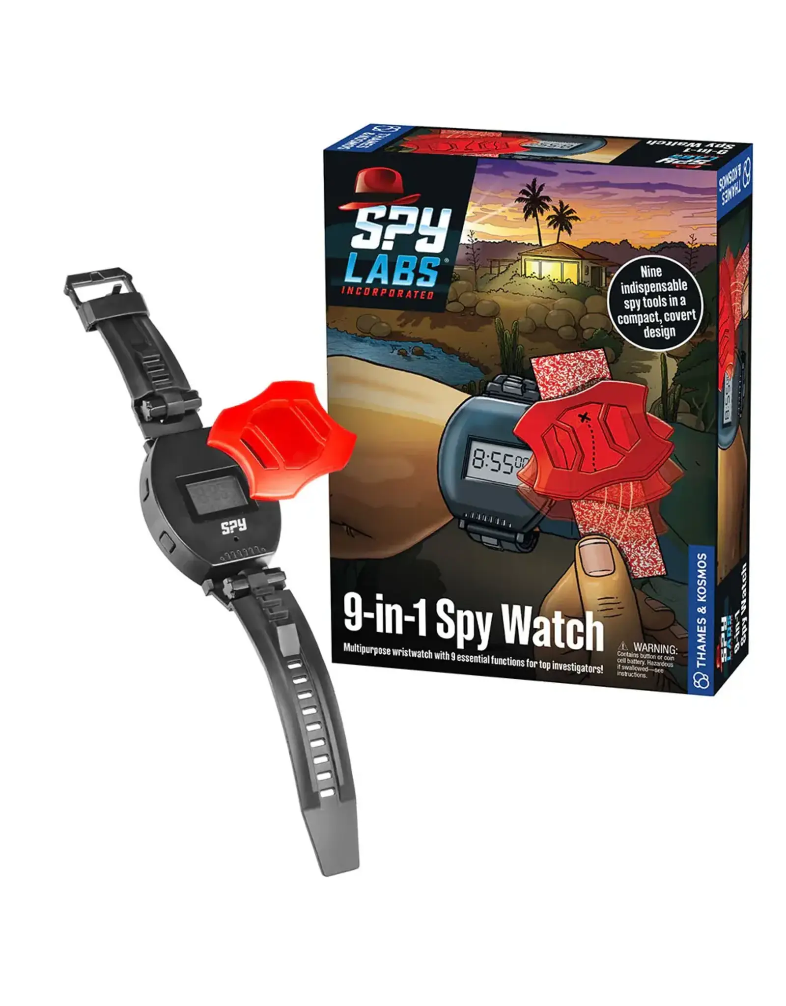 Thames & Kosmos Spy Labs: 9-in-1 Spy Watch