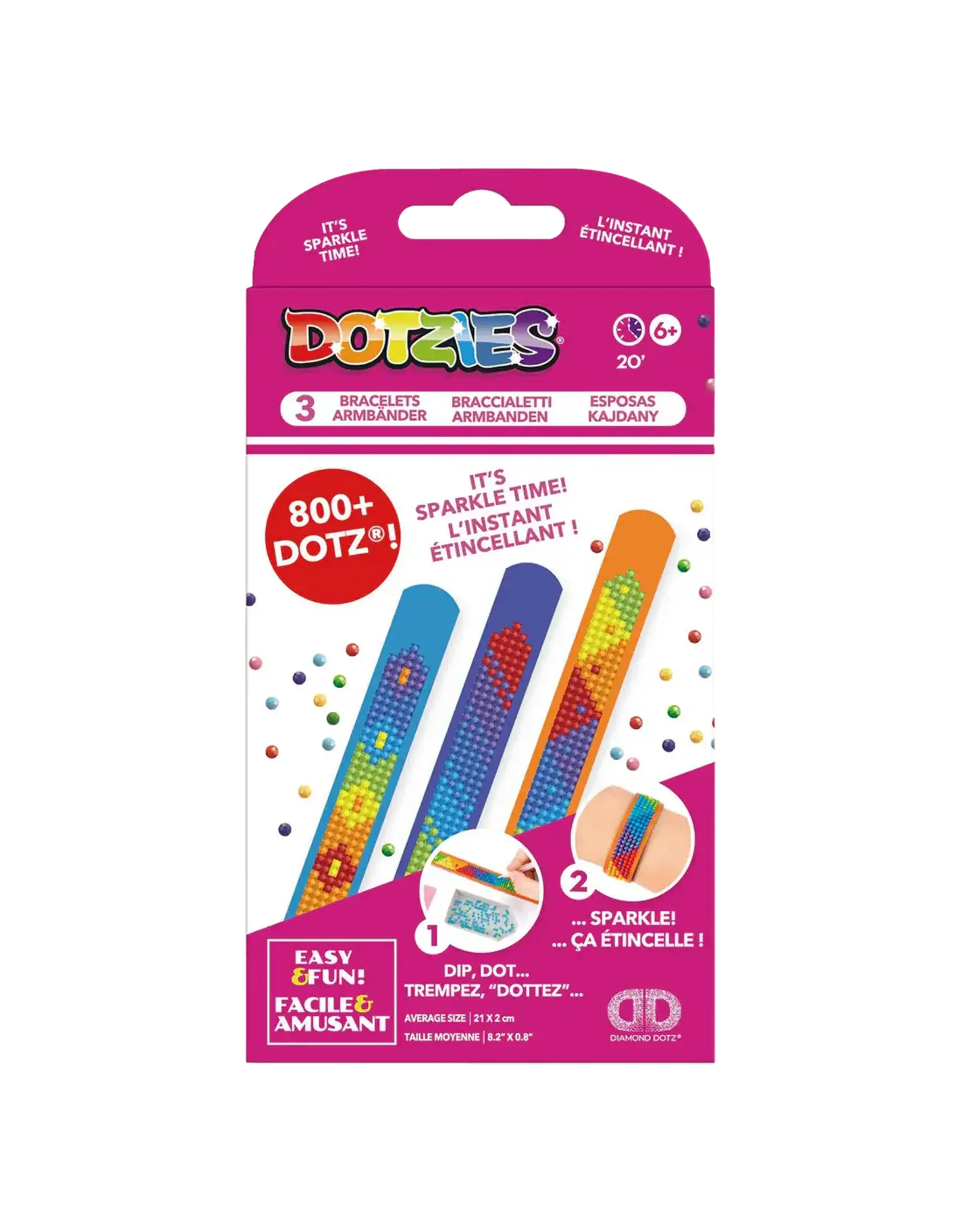 Diamond Dotz Dotzies Bracelets - Mardigras