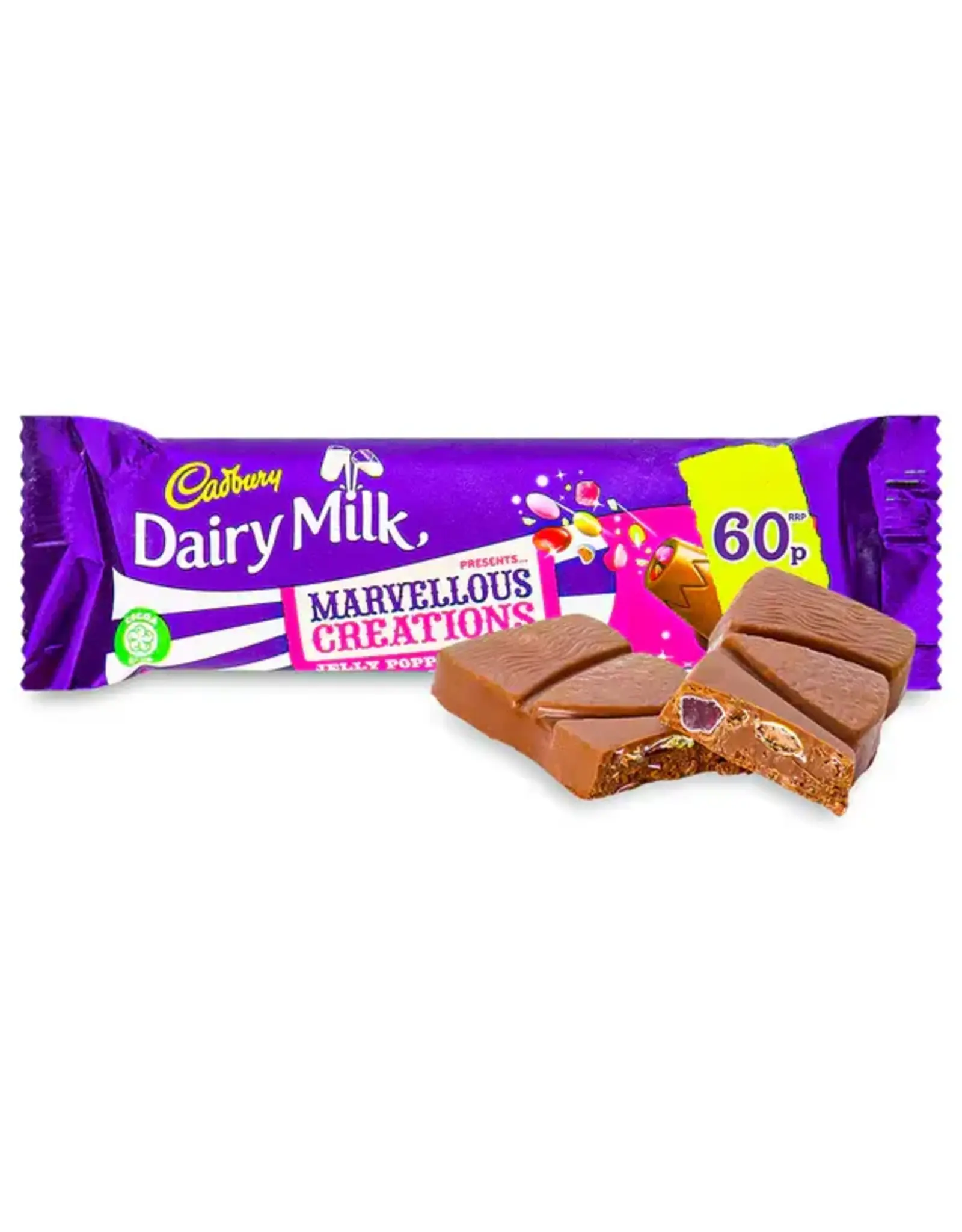Cadbury Cadbury Marvelous Creations Jelly Popping Candy 47g (British)