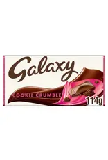 Galaxy Block Cookie Crumble 114g (British)