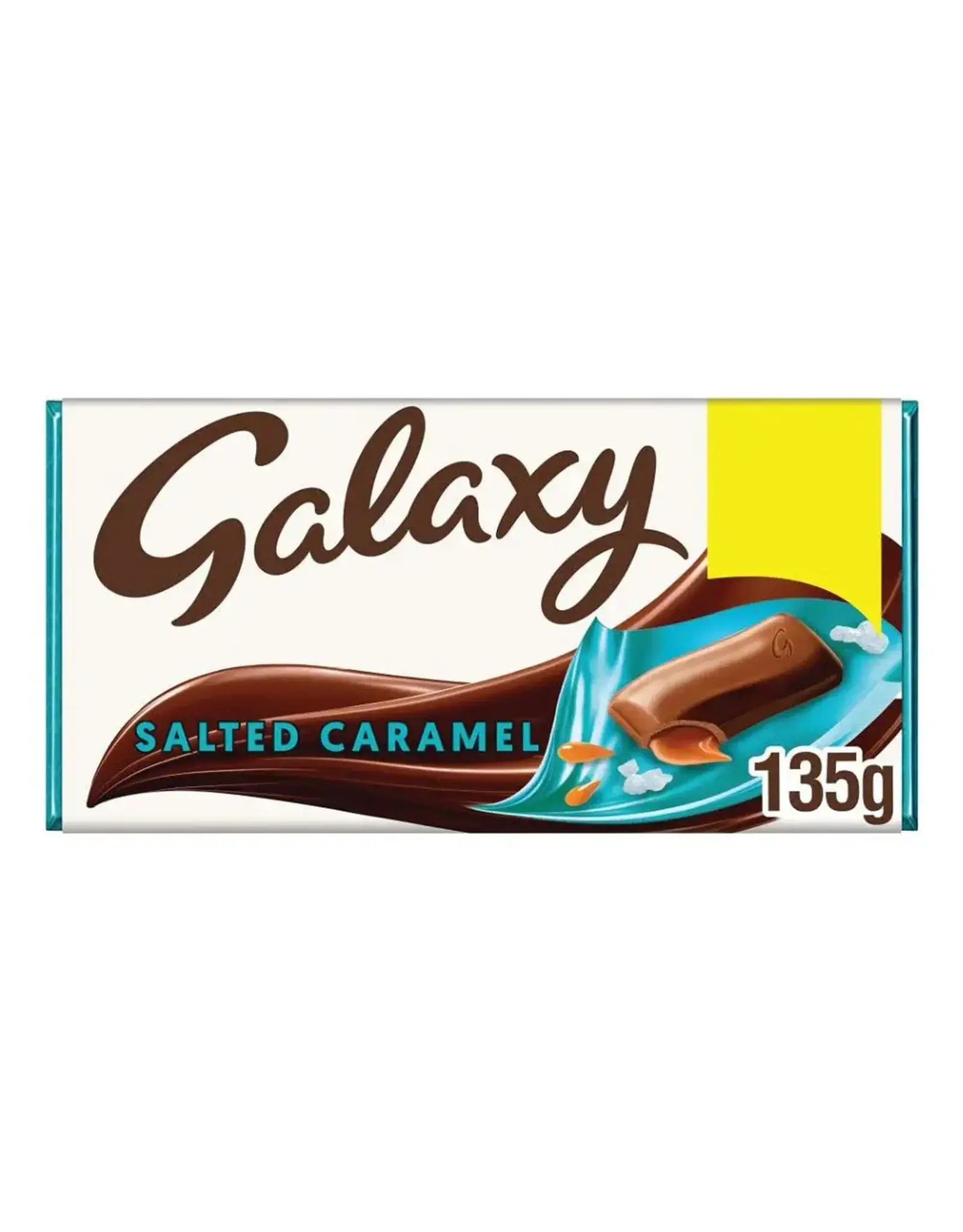 Galaxy Block Salted Caramel Bar 135g (British)