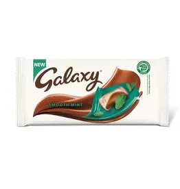 Galaxy Block Smooth Mint 110g (British)