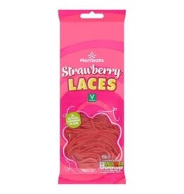 Morrisons Strawberry Laces 65g (British)