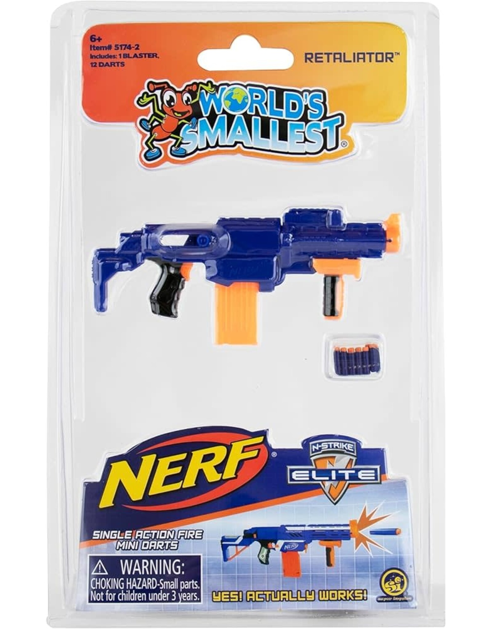 World's Smallest World's Smallest Nerf Blasters Series 2 Assorted