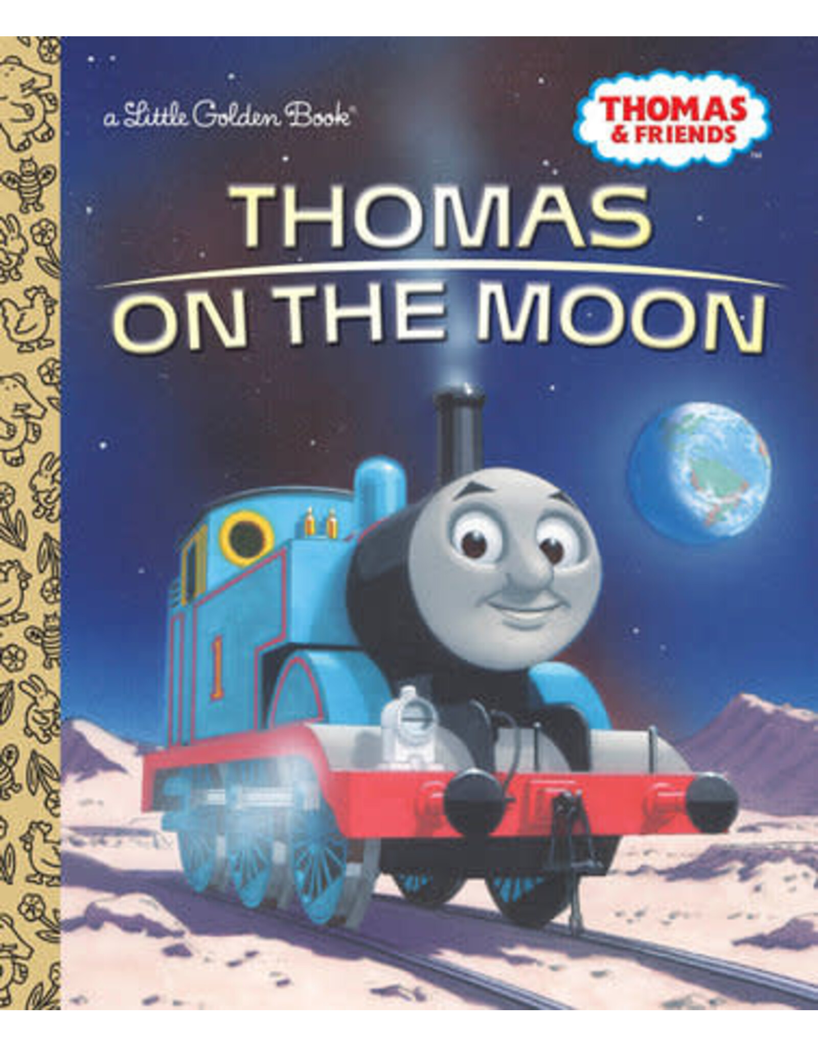 Little Golden Books Thomas on the Moon (Thomas & Friends) Little Golden Book