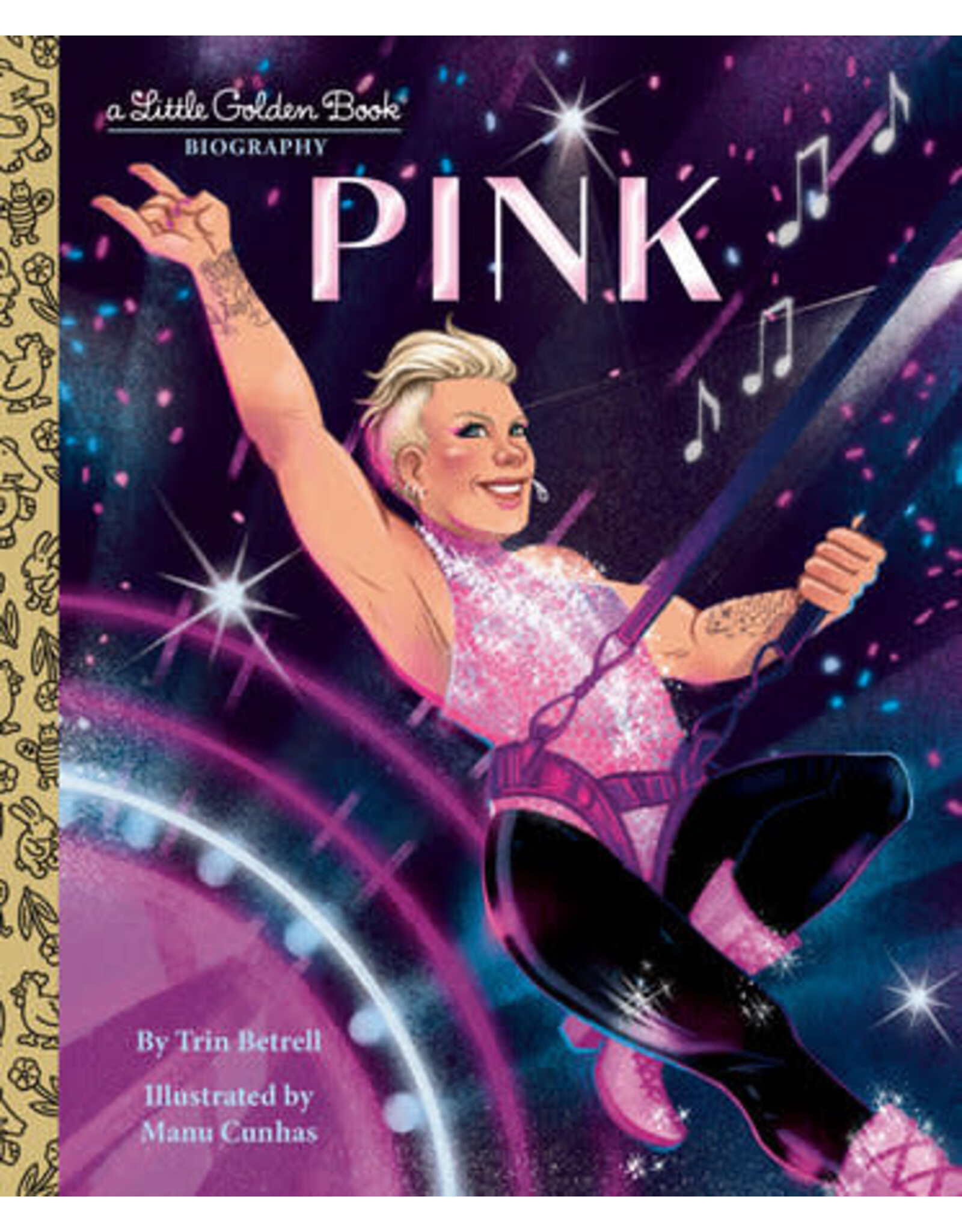 Little Golden Books Pink: A Little Golden Book Biography