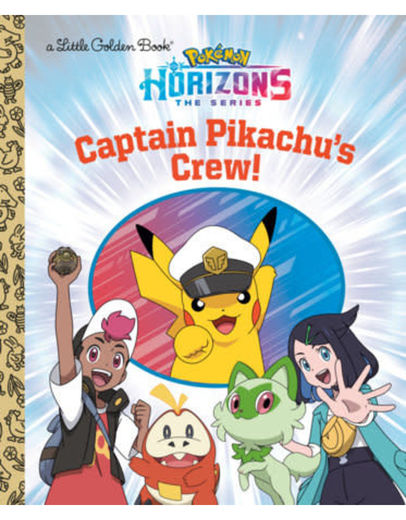 Little Golden Books Captain Pikachu's Crew! (Pokémon) Little Golden Book