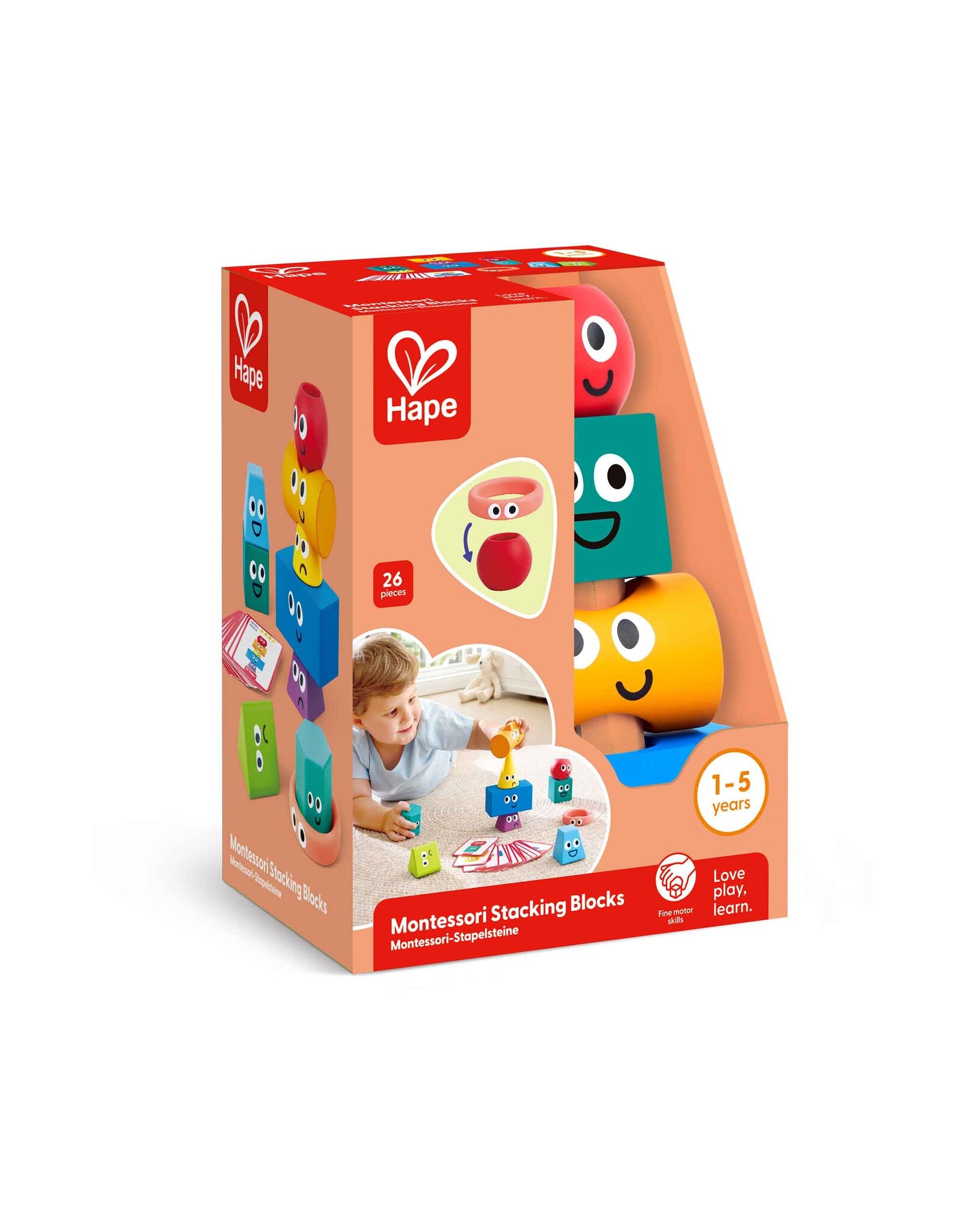Hape Hape Montessori Stacking Blocks