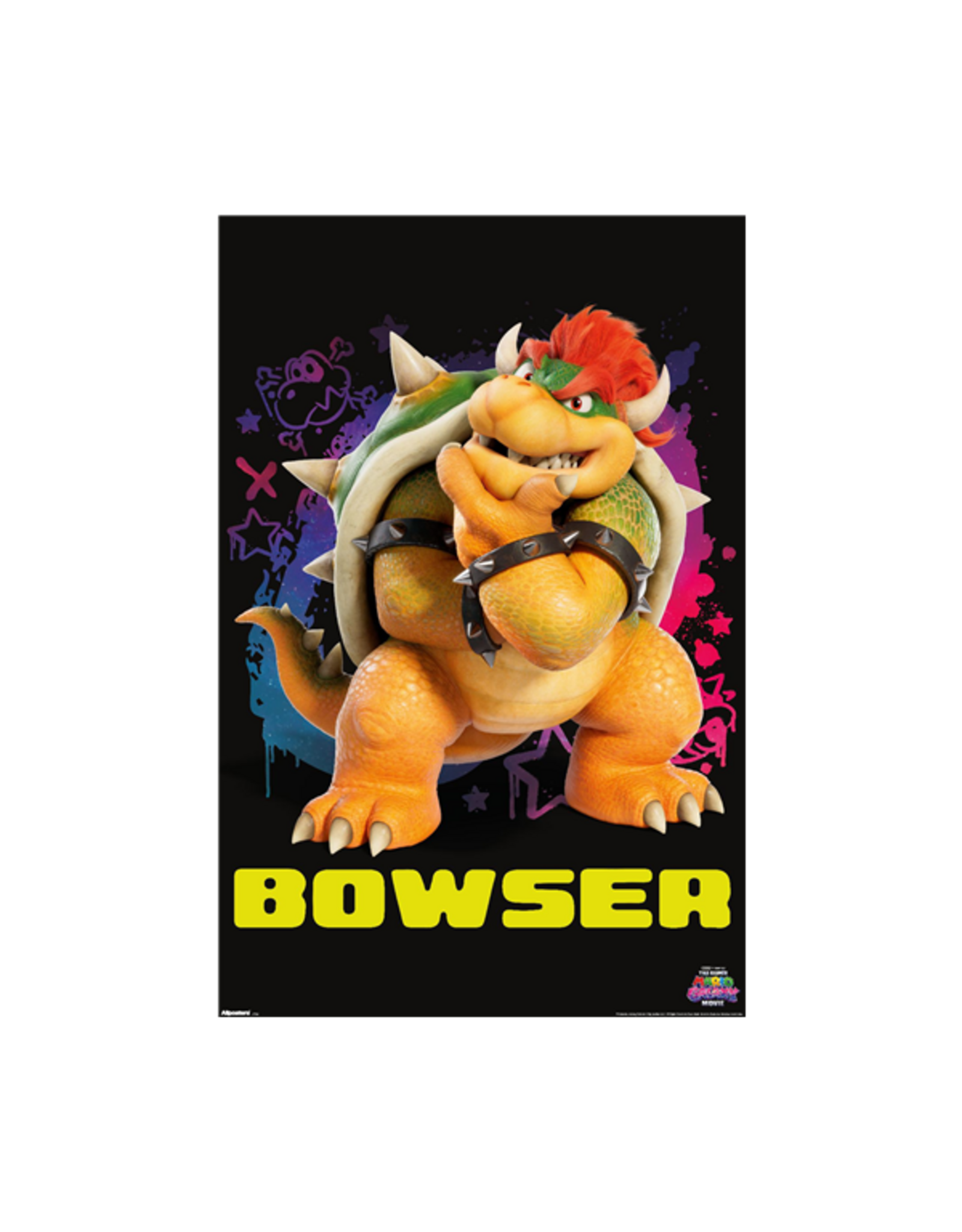 Nintendo The Super Mario Galaxy Movie (2026) - Bowser Poster