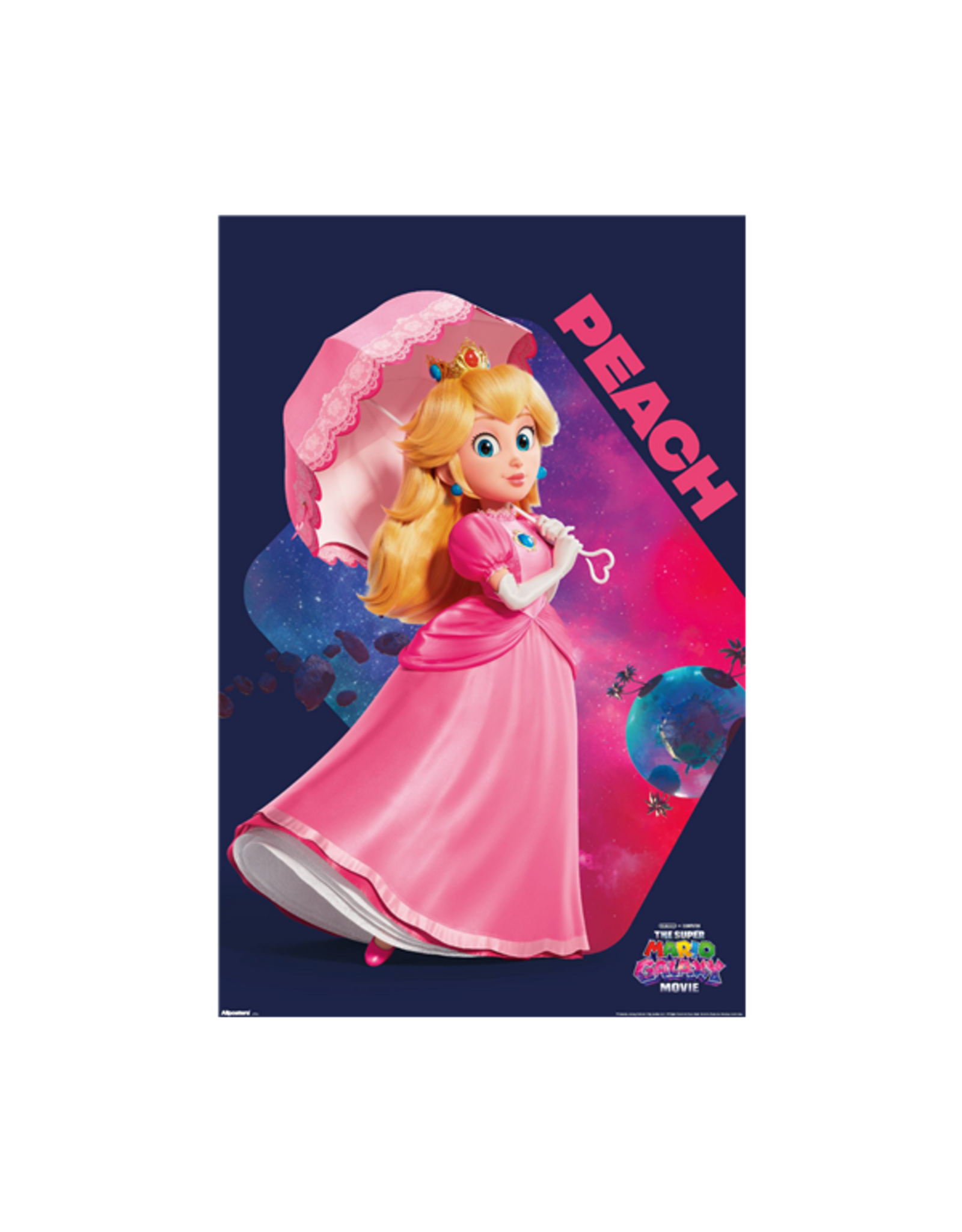 Nintendo The Super Mario Galaxy Movie (2026) - Peach Pose Poster