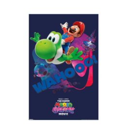 Nintendo The Super Mario Galaxy Movie (2026) - Mario & Yoshi Wahooo! Poster