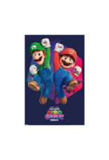Nintendo The Super Mario Galaxy Movie (2026) - Mario & Luigi Jump Poster