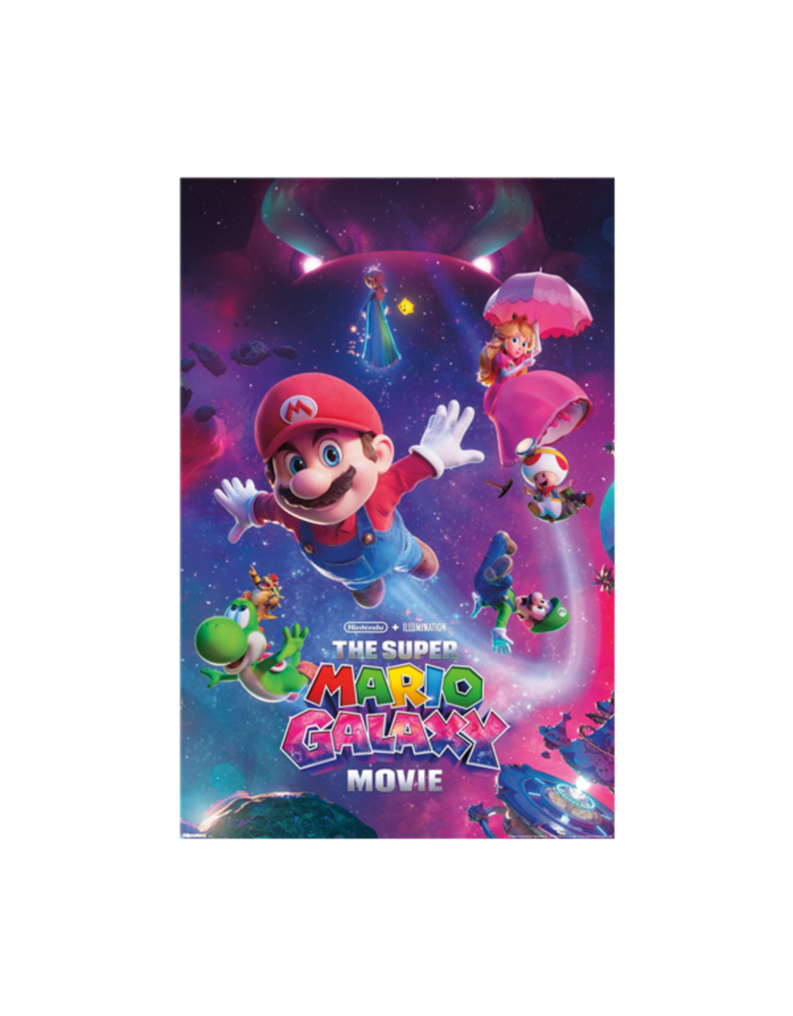Nintendo The Super Mario Galaxy Movie (2026) - Key Art Poster