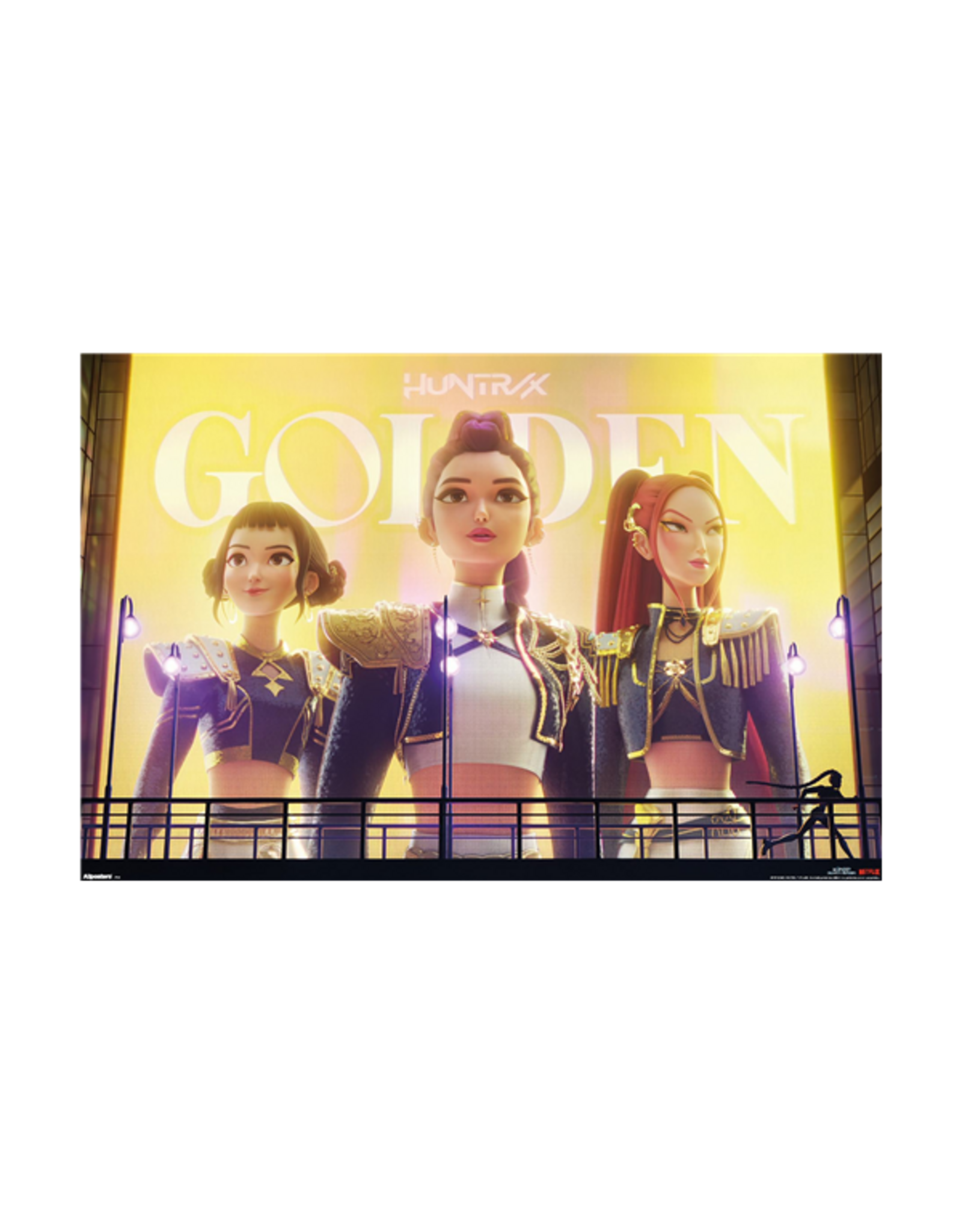 Netflix KPop Demon Hunters (2025) - Huntrix Golden Poster