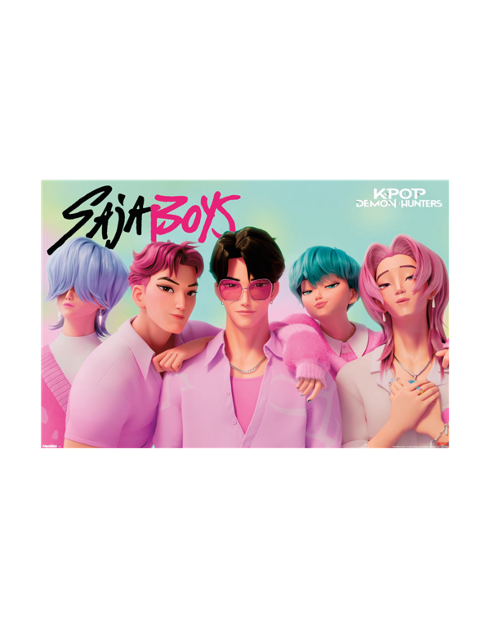 Netflix KPop Demon Hunters (2025) - Saja Boys Poster