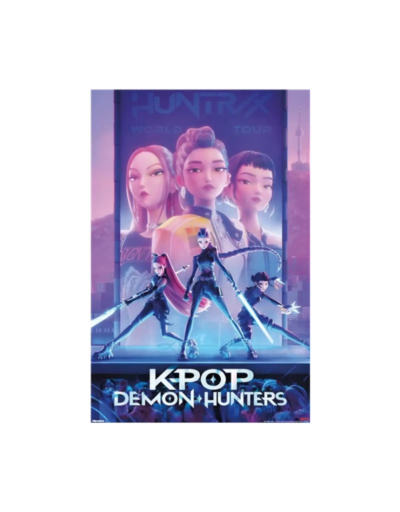 Netflix KPop Demon Hunters (2025) - One Sheet Poster