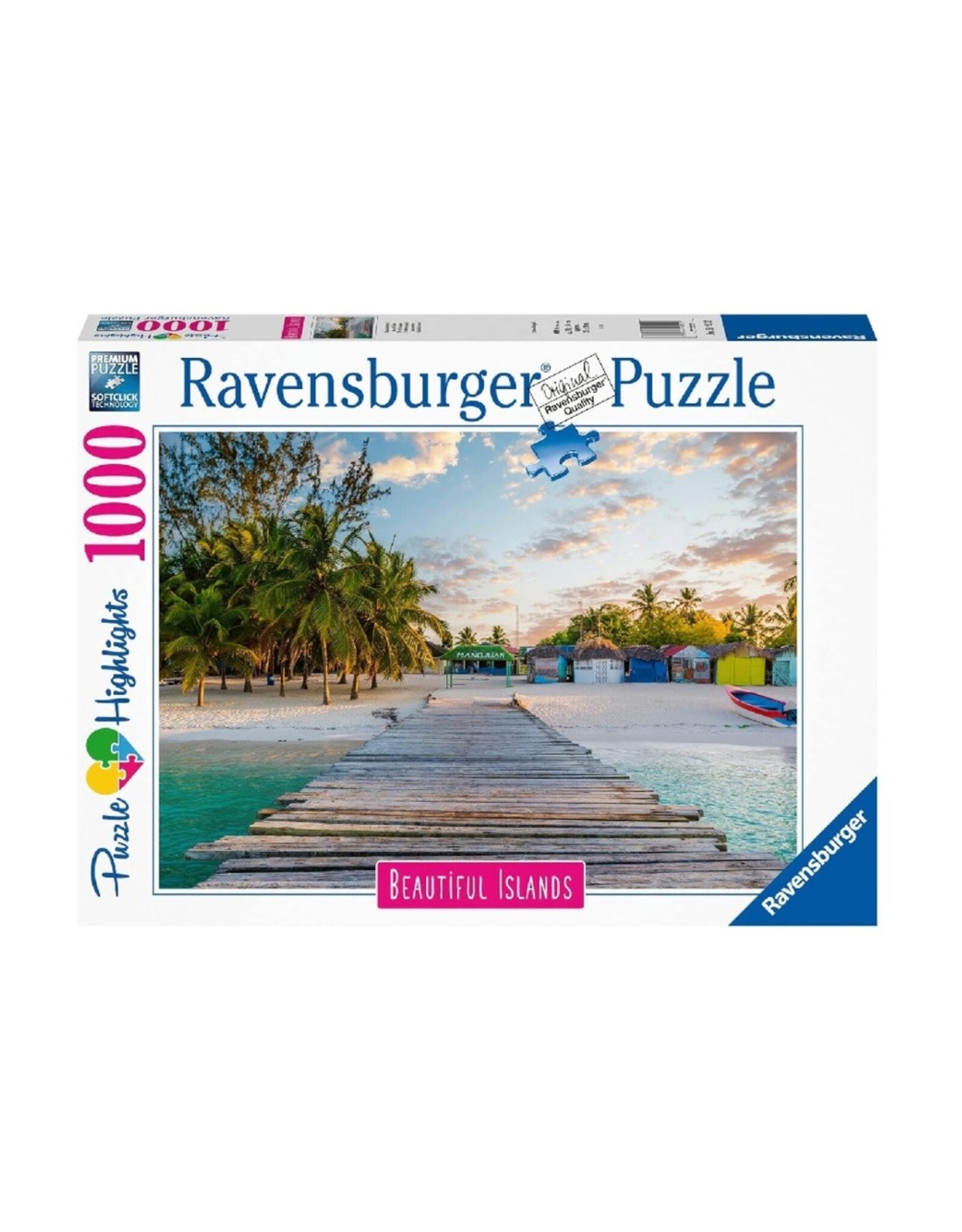 Ravensburger Beautiful Islands: Caribbean Paradise 1000pc