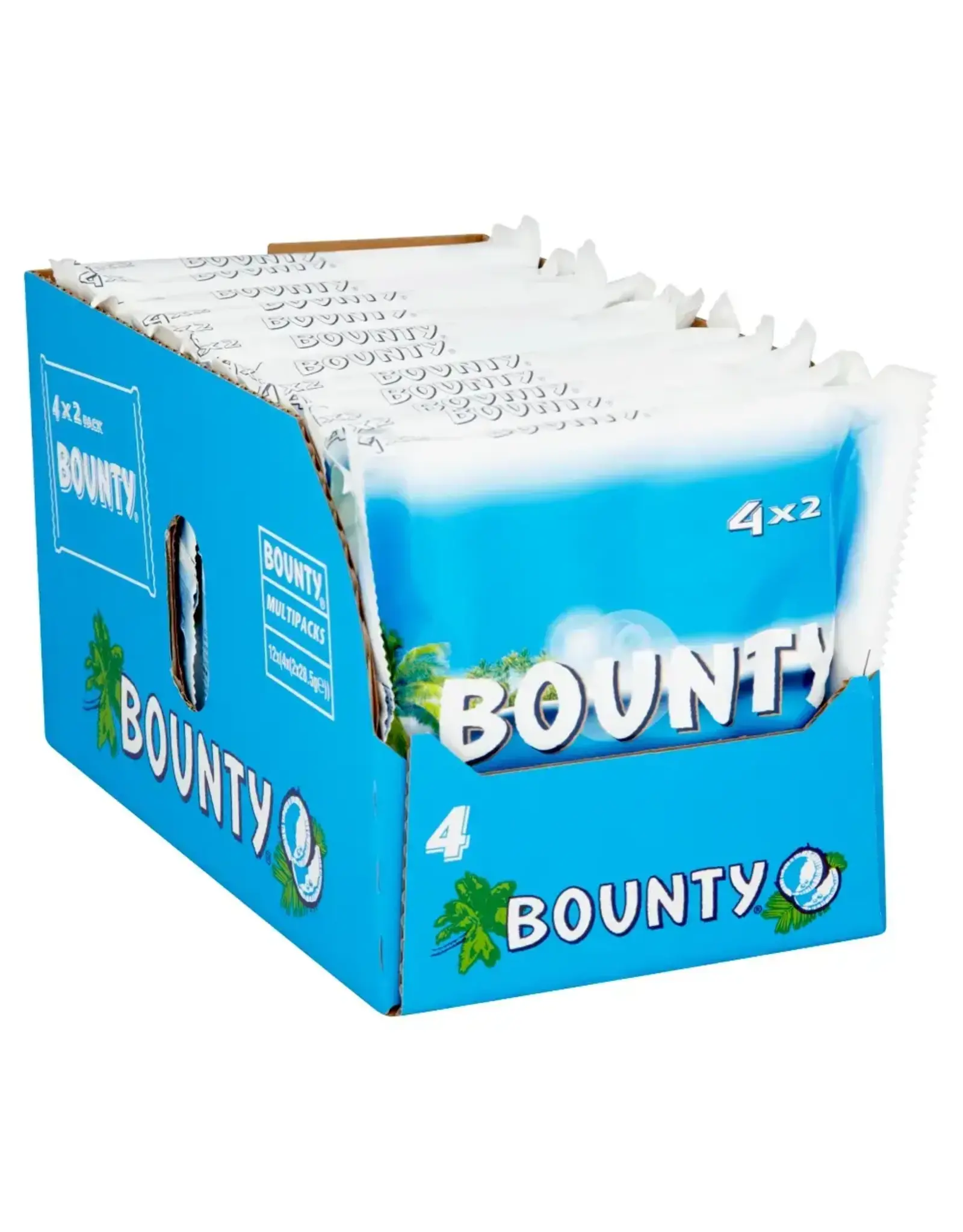 Bounty Coconut Milk Chocolate Bar 4pk 57g (British)