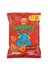Walkers Walkers Monster Munch - Sweet & Spicy 72g (British)