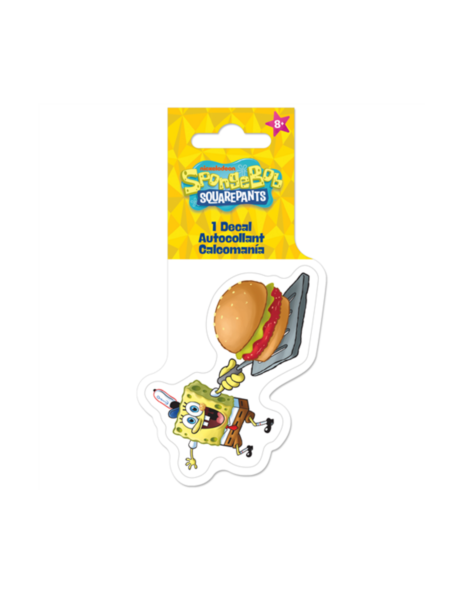 Nickelodeon Sponge Bob Krabby Patty Sticker