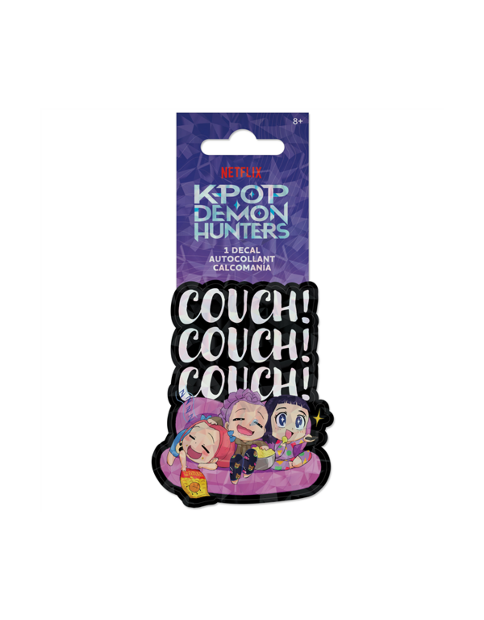 Netflix KPop Demon Hunters - Chibi-Couch Sticker