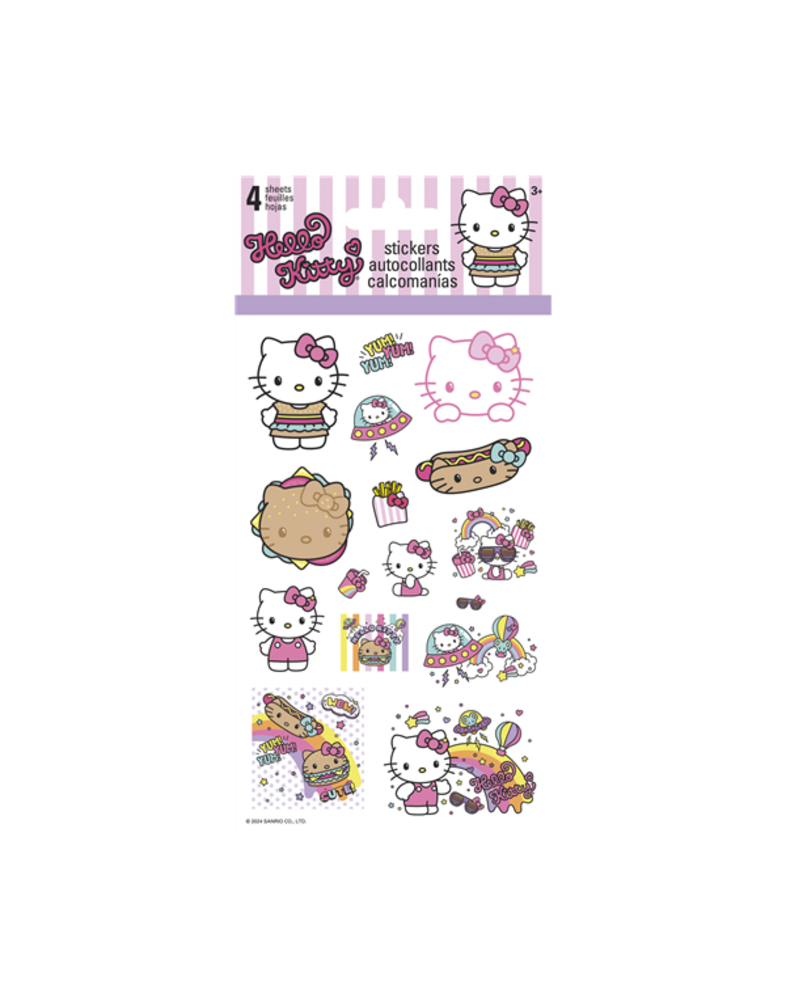 Sanrio - Hello Kitty 19 - Kawii Burger Shop Stickers