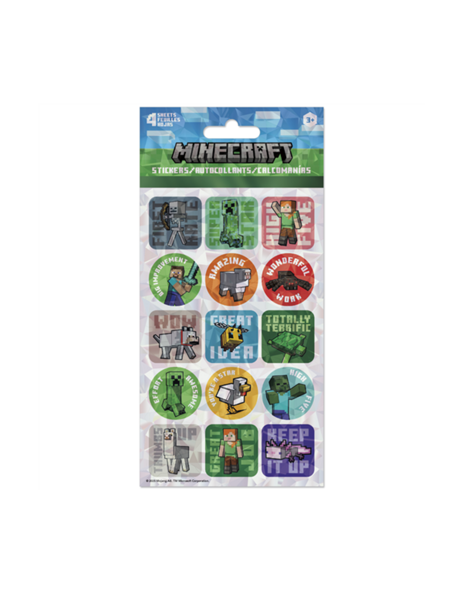 Minecraft Educational Stickers
