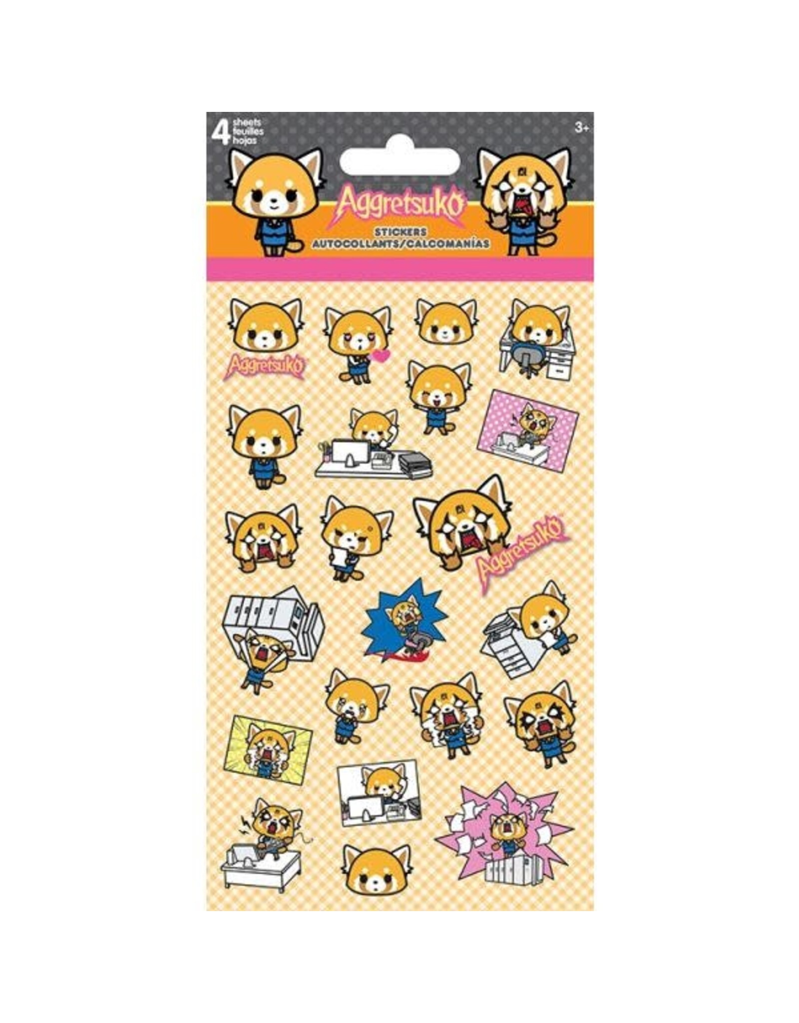 Aggretsuko Stickers