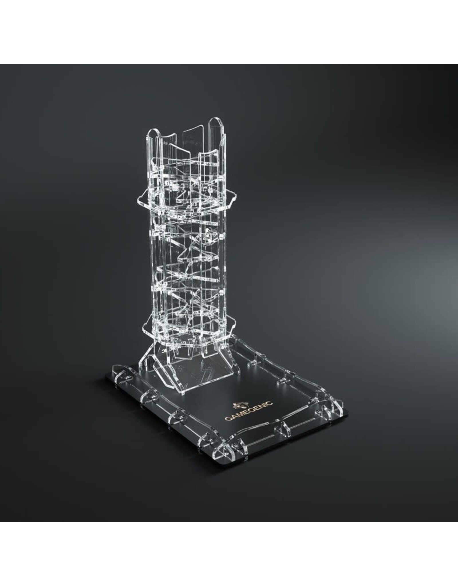 Dice Tower: Crystal Twister Premium Dice Tower